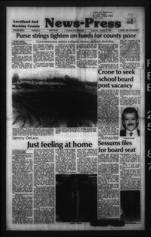 Levelland and Hockley County News-Press (Levelland, Tex.), Vol. 8, No. 96, Ed. 1 Wednesday, February 25, 1987