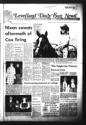 Levelland Daily Sun News (Levelland, Tex.), Vol. 32, No. 16, Ed. 1 Tuesday, October 23, 1973
