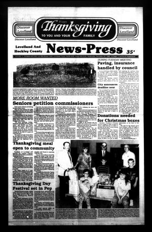 Levelland and Hockley County News-Press (Levelland, Tex.), Vol. 11, No. 68, Ed. 1 Wednesday, November 22, 1989