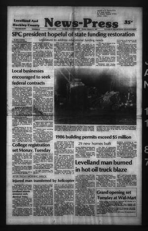 Primary view of object titled 'Levelland and Hockley County News-Press (Levelland, Tex.), Vol. 8, No. 82, Ed. 1 Sunday, January 11, 1987'.