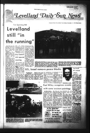 Levelland Daily Sun News (Levelland, Tex.), Vol. 32, No. 30, Ed. 1 Sunday, November 11, 1973