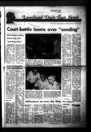 Levelland Daily Sun News (Levelland, Tex.), Vol. 31, No. 208, Ed. 1 Wednesday, July 25, 1973