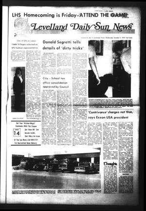 Levelland Daily Sun News (Levelland, Tex.), Vol. 32, No. 2, Ed. 1 Wednesday, October 3, 1973