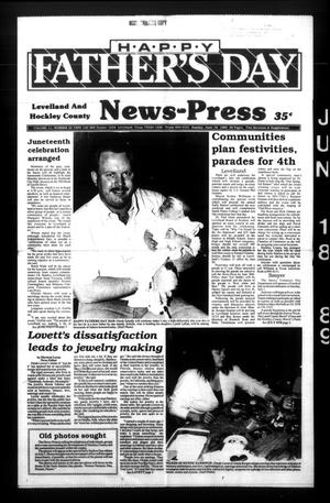 Levelland and Hockley County News-Press (Levelland, Tex.), Vol. 11, No. 22, Ed. 1 Sunday, June 18, 1989