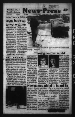 Levelland and Hockley County News-Press (Levelland, Tex.), Vol. 8, No. 95, Ed. 1 Sunday, February 22, 1987