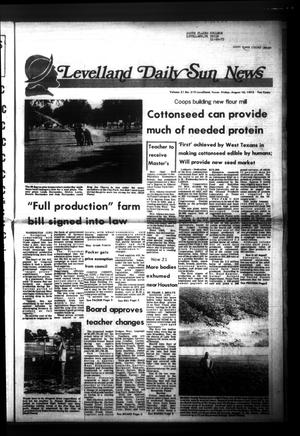 Levelland Daily Sun News (Levelland, Tex.), Vol. 31, No. 219, Ed. 1 Friday, August 10, 1973