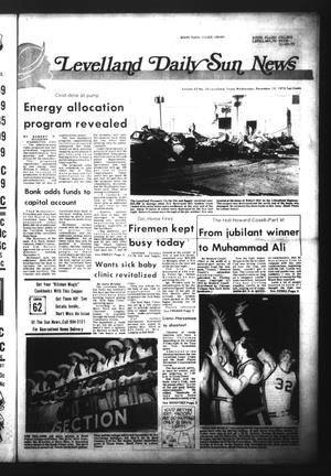 Levelland Daily Sun News (Levelland, Tex.), Vol. 32, No. 50, Ed. 1 Wednesday, December 12, 1973