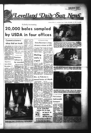 Levelland Daily Sun News (Levelland, Tex.), Vol. 32, No. 31, Ed. 1 Tuesday, November 13, 1973