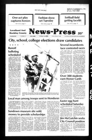 Levelland and Hockley County News-Press (Levelland, Tex.), Vol. 9, No. 107, Ed. 1 Sunday, March 27, 1988