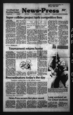 Levelland and Hockley County News-Press (Levelland, Tex.), Vol. 9, No. 6, Ed. 1 Wednesday, April 15, 1987