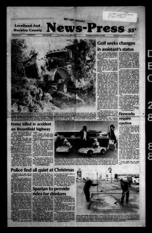 Levelland and Hockley County News-Press (Levelland, Tex.), Vol. 10, No. 77, Ed. 1 Wednesday, December 28, 1988