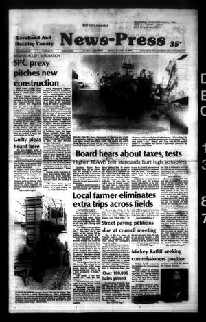 Levelland and Hockley County News-Press (Levelland, Tex.), Vol. 9, No. 77, Ed. 1 Sunday, December 13, 1987