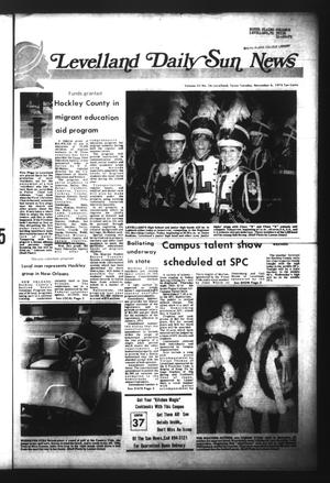 Levelland Daily Sun News (Levelland, Tex.), Vol. 32, No. 26, Ed. 1 Tuesday, November 6, 1973