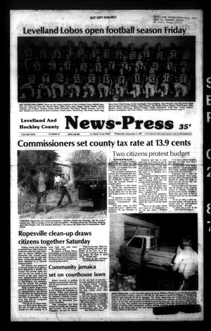 Levelland and Hockley County News-Press (Levelland, Tex.), Vol. 9, No. 48, Ed. 1 Wednesday, September 2, 1987