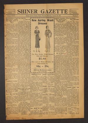 Shiner Gazette (Shiner, Tex.), Vol. 39, No. 8, Ed. 1 Thursday, January 28, 1932