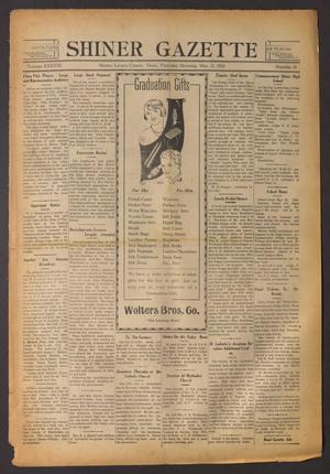 Shiner Gazette (Shiner, Tex.), Vol. 38, No. 25, Ed. 1 Thursday, May 21, 1931