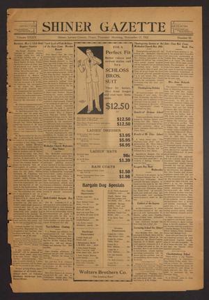 Shiner Gazette (Shiner, Tex.), Vol. 39, No. 50, Ed. 1 Thursday, November 17, 1932
