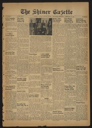 The Shiner Gazette (Shiner, Tex.), Vol. 54, No. 7, Ed. 1 Thursday, February 12, 1948