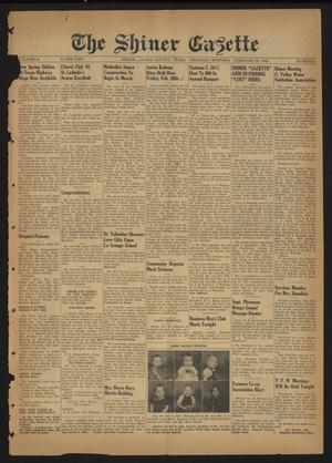 The Shiner Gazette (Shiner, Tex.), Vol. 54, No. 9, Ed. 1 Thursday, February 26, 1948