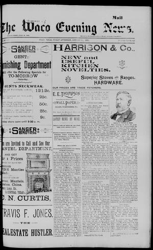 The Waco Evening News. (Waco, Tex.), Vol. 5, No. 167, Ed. 1, Friday, January 27, 1893