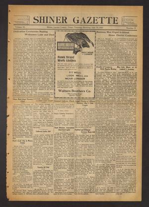 Shiner Gazette (Shiner, Tex.), Vol. 40, No. 31, Ed. 1 Thursday, July 13, 1933
