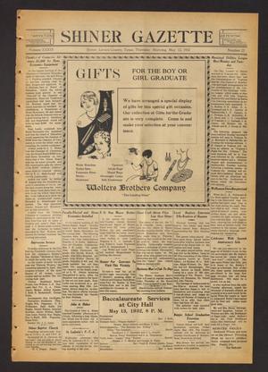 Shiner Gazette (Shiner, Tex.), Vol. 39, No. 23, Ed. 1 Thursday, May 12, 1932