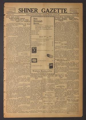 Shiner Gazette (Shiner, Tex.), Vol. 42, No. 18, Ed. 1 Thursday, April 25, 1935