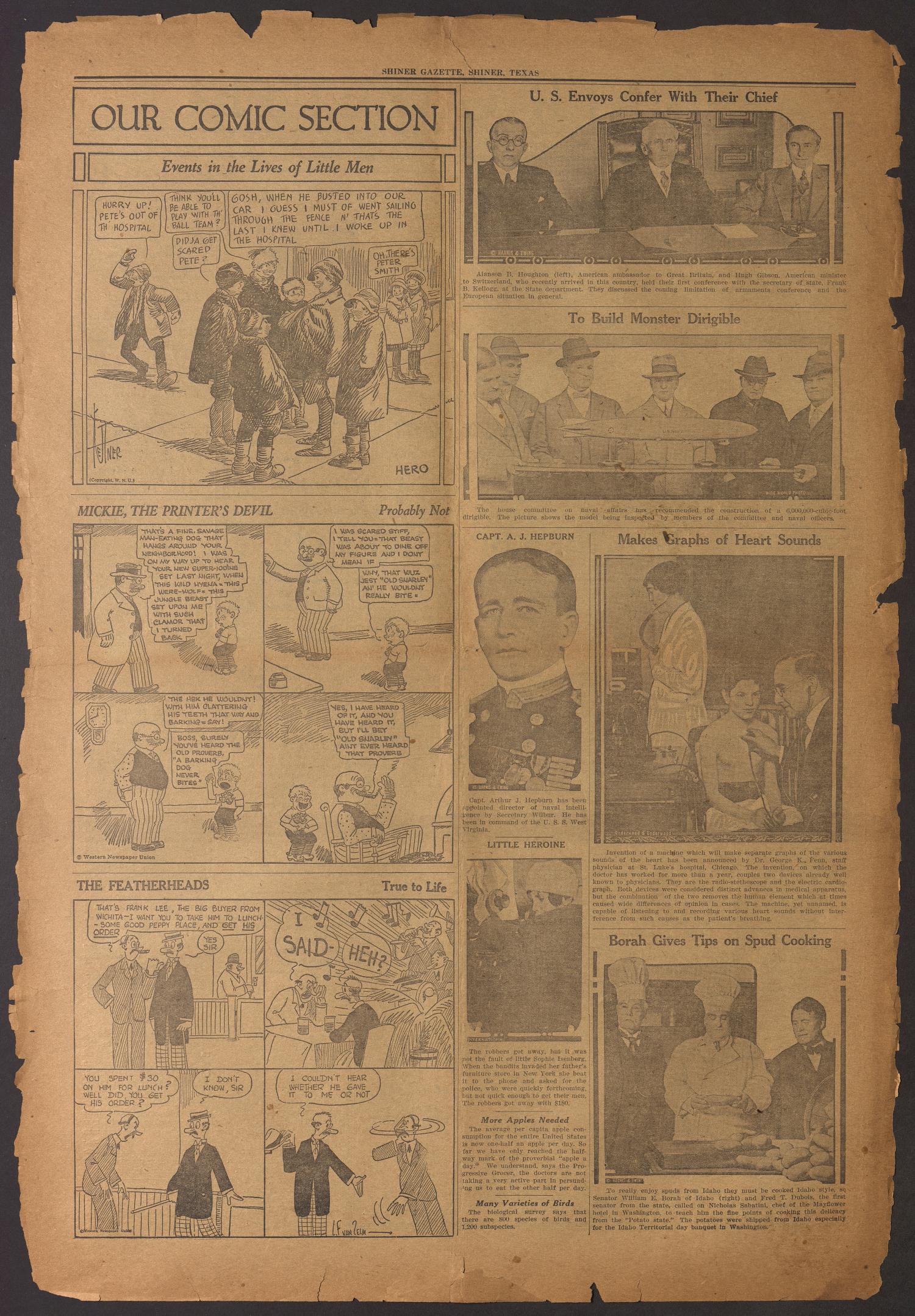 Shiner Gazette (Shiner, Tex.), Vol. 33, No. 23, Ed. 1 Thursday, April 8, 1926
                                                
                                                    [Sequence #]: 2 of 10
                                                