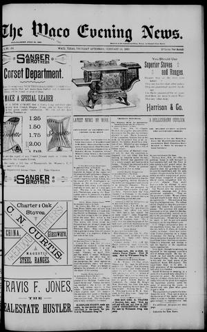 The Waco Evening News. (Waco, Tex.), Vol. 5, No. 184, Ed. 1, Thursday, February 16, 1893