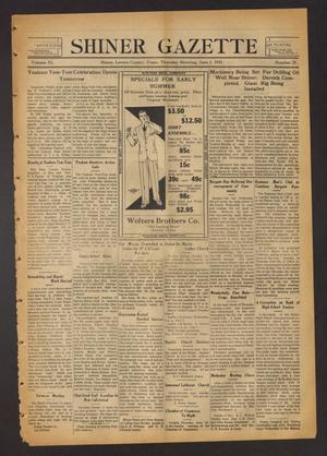 Shiner Gazette (Shiner, Tex.), Vol. 40, No. 25, Ed. 1 Thursday, June 1, 1933