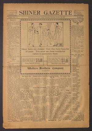Shiner Gazette (Shiner, Tex.), Vol. 38, No. 47, Ed. 1 Thursday, October 22, 1931