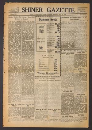 Shiner Gazette (Shiner, Tex.), Vol. 41, No. 24, Ed. 1 Thursday, May 31, 1934