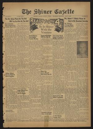 The Shiner Gazette (Shiner, Tex.), Vol. 54, No. 27, Ed. 1 Thursday, July 1, 1948