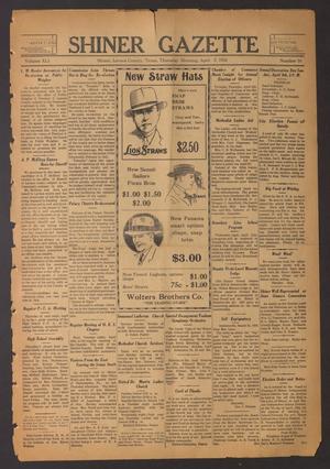 Shiner Gazette (Shiner, Tex.), Vol. 41, No. 16, Ed. 1 Thursday, April 5, 1934