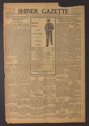 Shiner Gazette (Shiner, Tex.), Vol. 42, No. 30, Ed. 1 Thursday, July 18, 1935