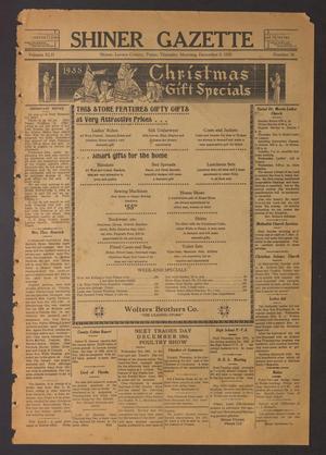 Shiner Gazette (Shiner, Tex.), Vol. 42, No. 50, Ed. 1 Thursday, December 5, 1935