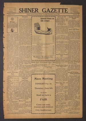 Shiner Gazette (Shiner, Tex.), Vol. 42, No. 24, Ed. 1 Thursday, June 6, 1935