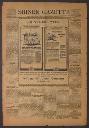 Shiner Gazette (Shiner, Tex.), Vol. 37, No. 10, Ed. 1 Thursday, January 30, 1930
