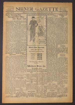 Shiner Gazette (Shiner, Tex.), Vol. 37, No. 48, Ed. 1 Thursday, October 23, 1930