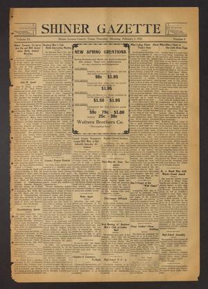 Shiner Gazette (Shiner, Tex.), Vol. 40, No. 8, Ed. 1 Thursday, February 2, 1933