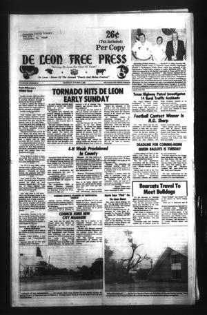 Primary view of object titled 'De Leon Free Press (De Leon, Tex.), Vol. 100, No. 18, Ed. 1 Thursday, October 3, 1985'.