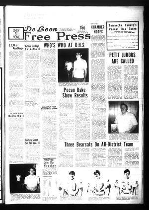 De Leon Free Press (De Leon, Tex.), Vol. 84, No. 26, Ed. 1 Thursday, December 9, 1971