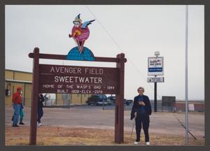 [Woman and Avenger Field Sign]