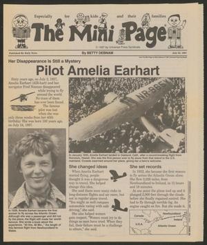 Primary view of object titled '[Clipping: Pilot Amelia Earhart]'.