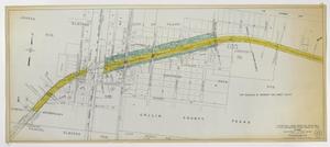 Station Map - Lands, Tracks, and Structures St. Louis Southwestern Railway Company of Texas Plano