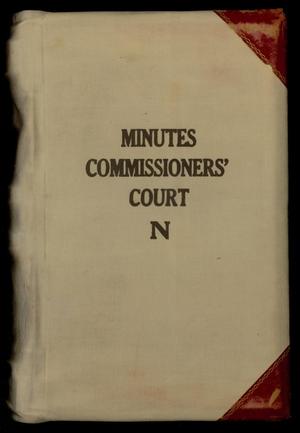 Travis County Clerk Records: Commissioners Court Minutes N