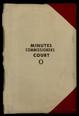 Travis County Clerk Records: Commissioners Court Minutes O
