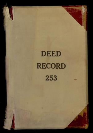 Primary view of object titled 'Travis County Deed Records: Deed Record 253'.
