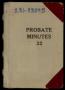 Thumbnail image of item number 1 in: 'Travis County Probate Records: Probate Minutes 32'.