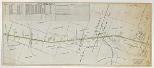 Primary view of object titled 'Right of Way and Track Map St. Louis Southwestern Railway Company of Texas Ft. Worth Branch'.